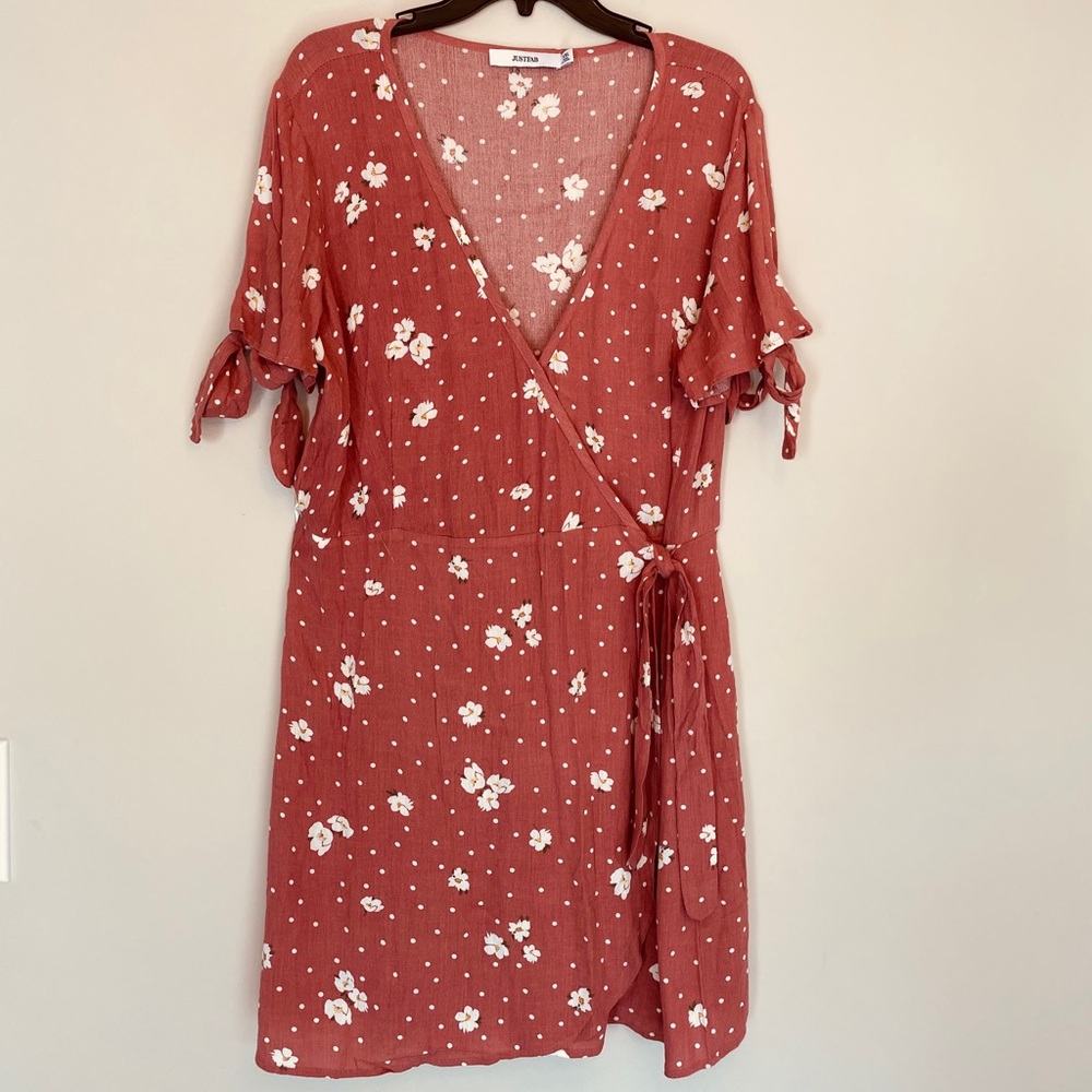 Wrap around dress